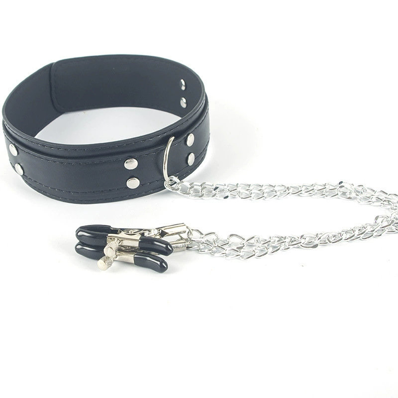 Punk Leather Neck Choker Colla - огляд і ціна Leatherwork Clamp