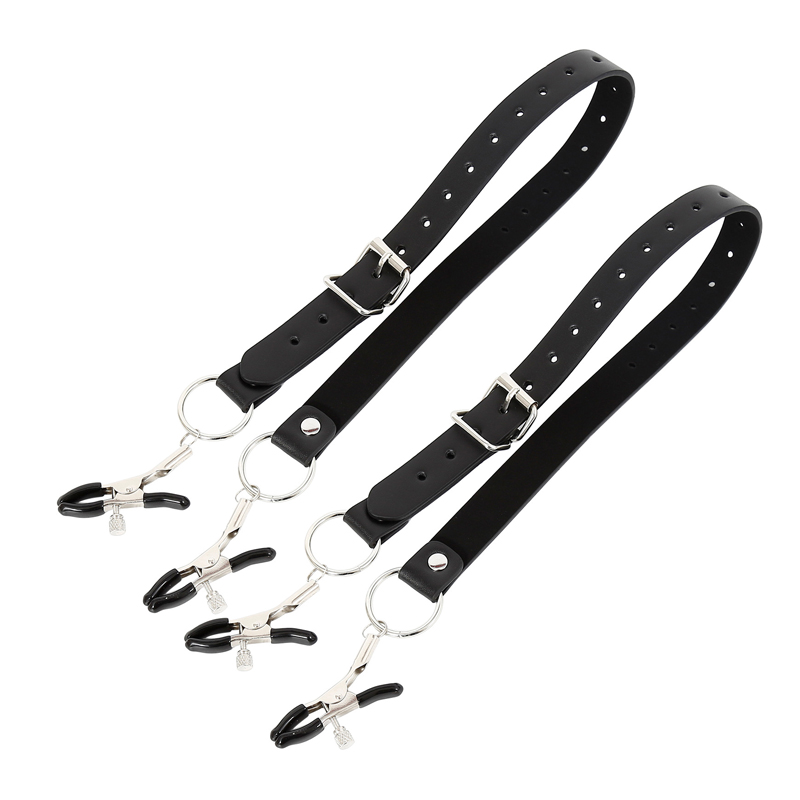 Black Leather Strap Harness La - огляд і ціна Leatherwork Clamp