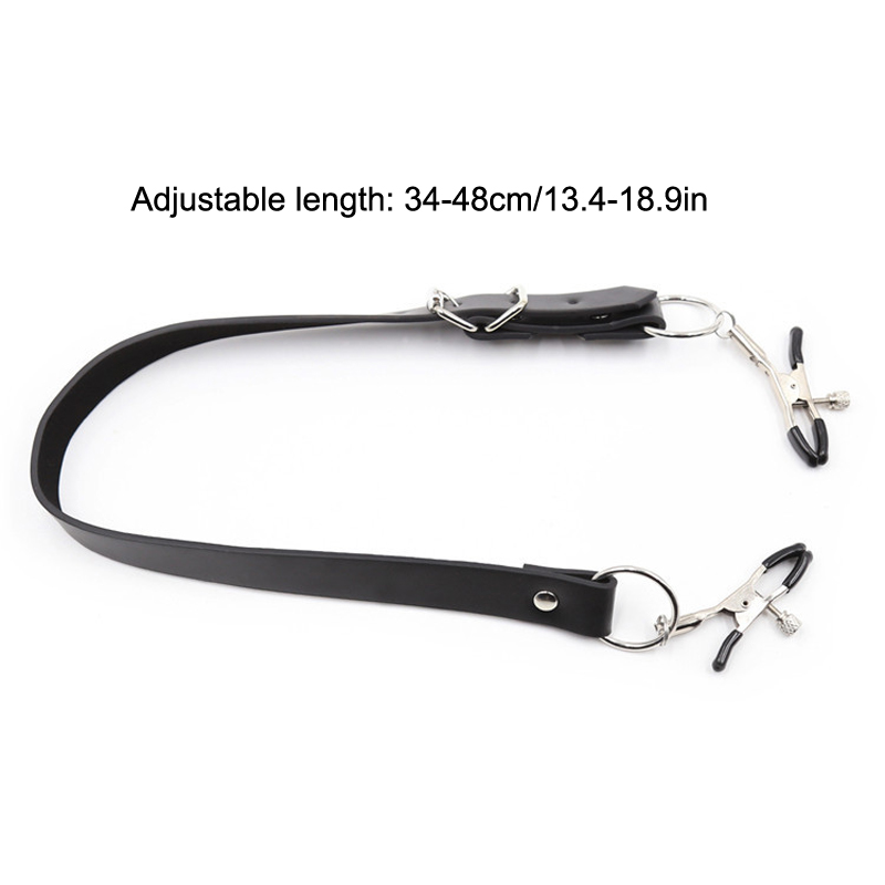 Black Leather Strap Harness La - огляд і ціна Leatherwork Clamp
