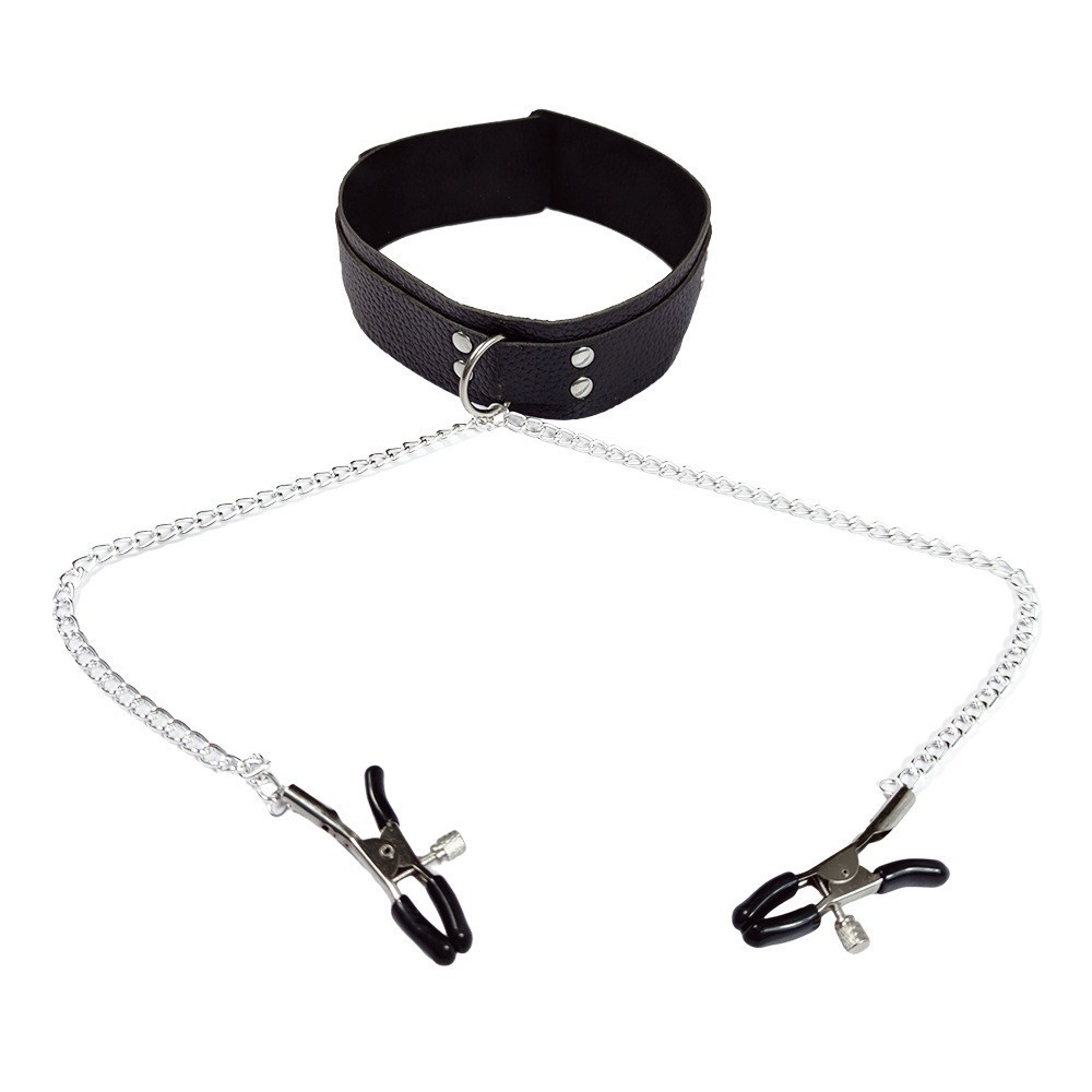 Punk Leather Neck Choker Colla - огляд і ціна Leatherwork Clamp