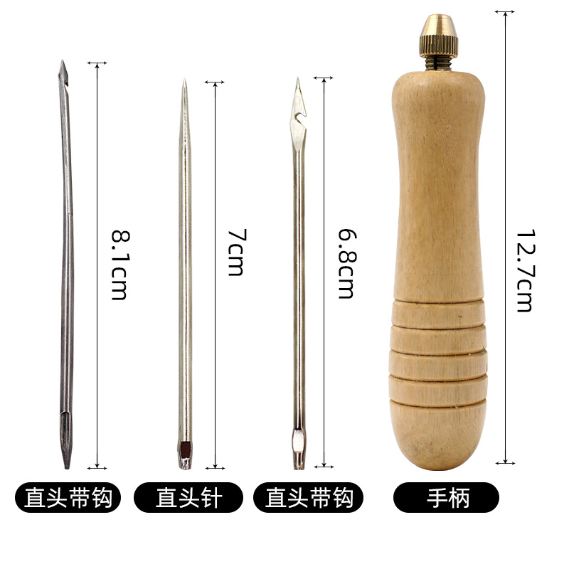 1Set DIY Leather Sewing Awl Ne - огляд і ціна Leatherwork Awl