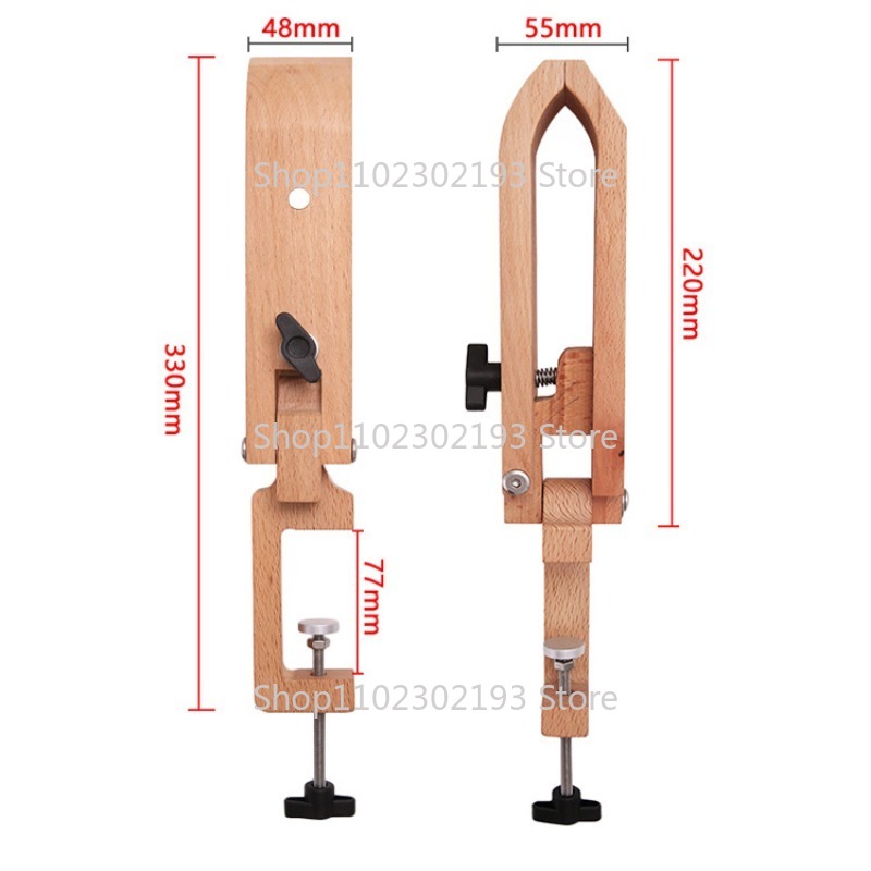 Foldable Wooden Clamp Adjustab - огляд і ціна Leatherwork Clamp
