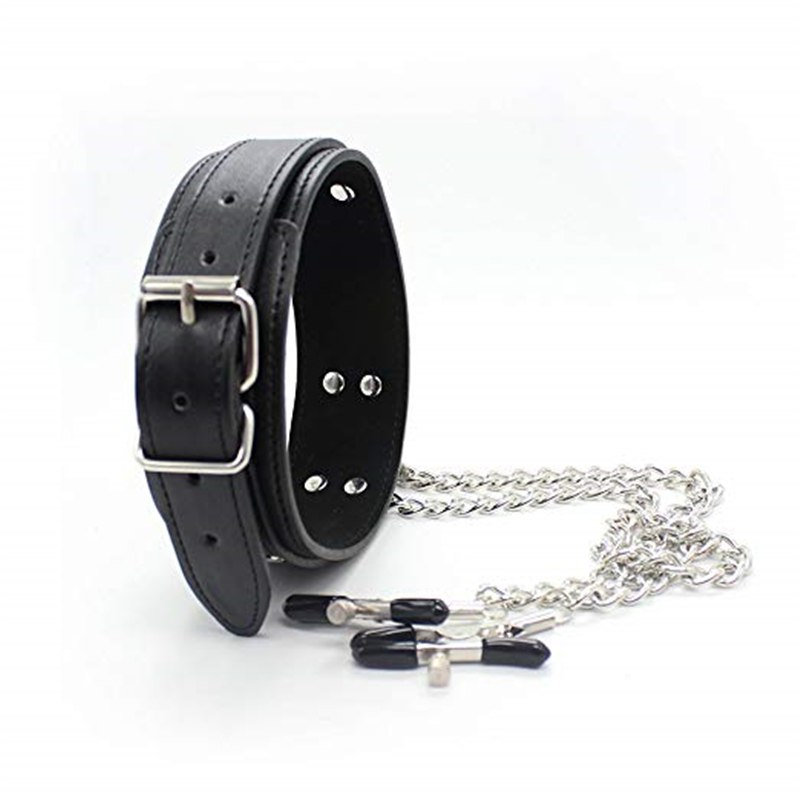 BDSM Fetish Collar Nipple Clam - огляд і ціна Leatherwork Clamp